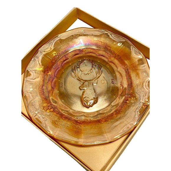 Vintage Joe St. Claire Marigold B.P.O.Elk Plate 5.5 Inch Diameter Numbered NIB - Picture 1 of 7